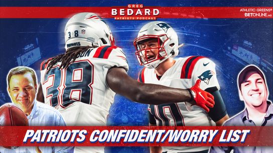 .@athleticgreens Podcast & Video: Bedard Patriots Pod - Confident/Worried midseason list; Colts preview taken at BSJ Headquarters (Patriots)